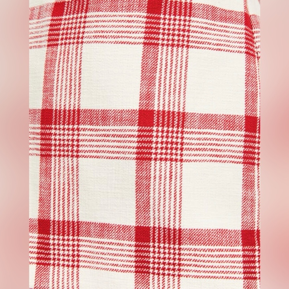 Tanya Taylor Gemma Dress Plaid w Flounce hem & Blouson sleeve - size 6 - NWT - Picture 2 of 16